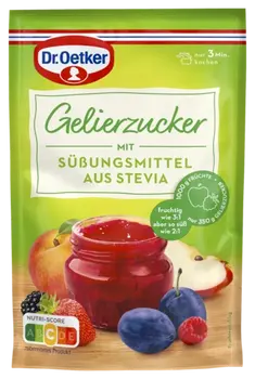 Dr. Oetker Sucre gélifiant avec édulcorant à la stévia