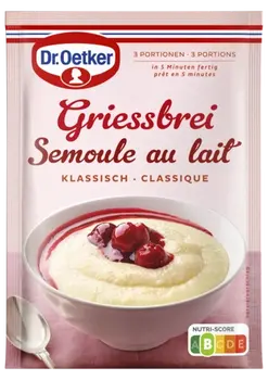 Dr. Oetker Semoule au lait classique