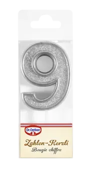 Dr. Oetker Candela con cifra 9