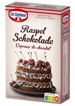 Dr. Oetker Raspelschokolade Zartbitter