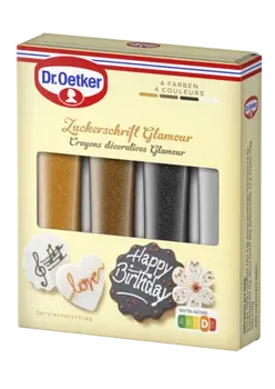 Dr. Oetker Zuckerschrift Glamour