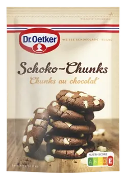 Dr. Oetker Chunks au chocolat blanc