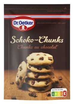 Dr. Oetker Chunks al cioccolato al latte