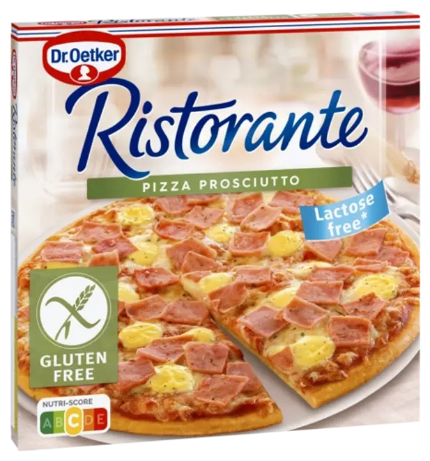 Dr. Oetker Ristorante Prosciutto senza glutine e senza lattosio