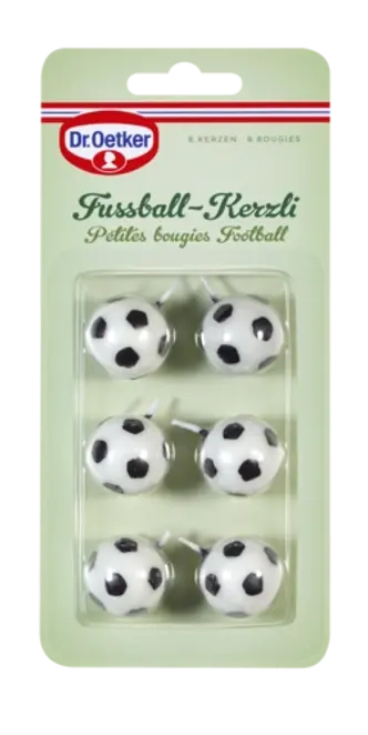 Dr. Oetker Petites bougies Football