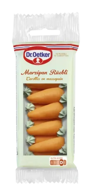 Dr. Oetker Carote di marzapane