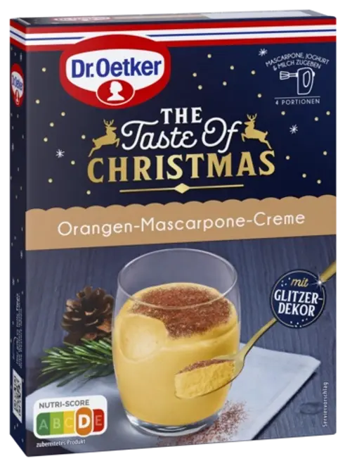 Dr. Oetker The Taste of Christmas La crème à l’orange et au mascarpone