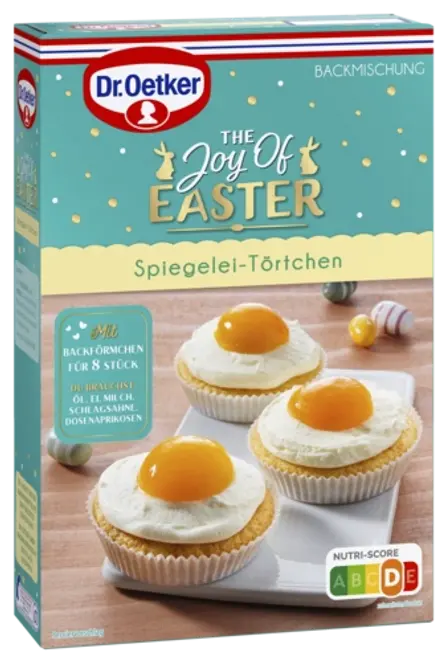 Dr. Oetker Cupcakes "Oeuf au plat"