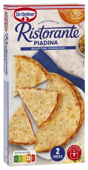 Dr. Oetker Ristorante Piadina Quattro Formaggi 2er
