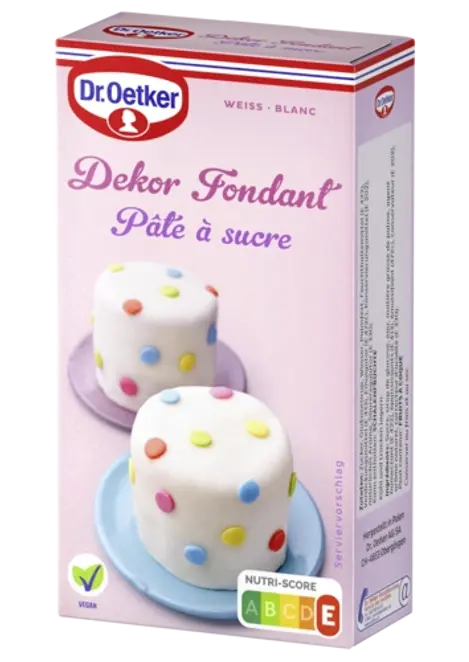 Dr. Oetker Dekor Fondant weiss