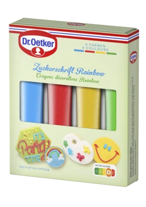 Dr. Oetker Crayons décoratives Rainbow