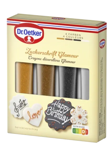 Dr. Oetker Crayons décoratives Glamour