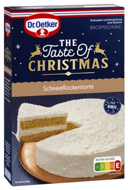 Dr. Oetker Schneeflockentorte