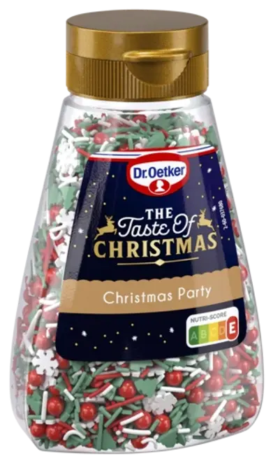 Dr. Oetker Décors à parsemer Christmas Party