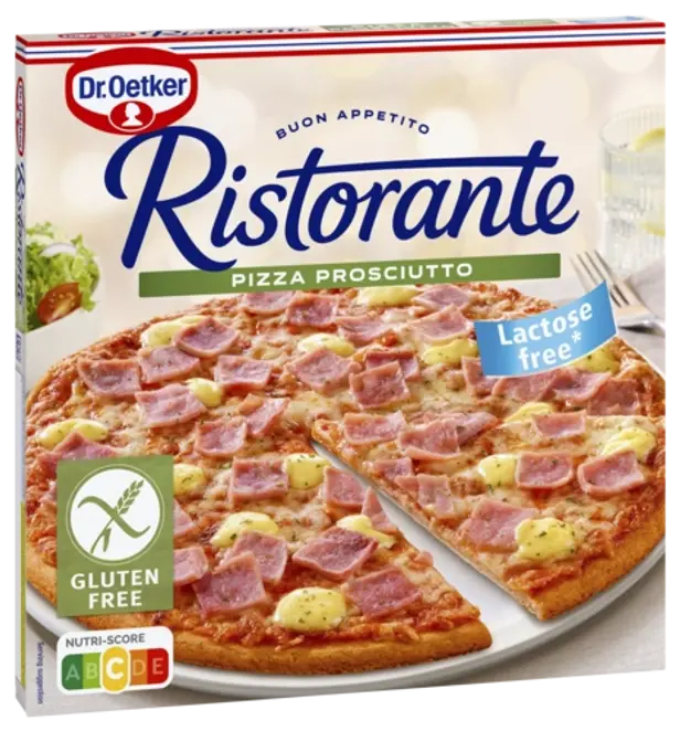 Dr. Oetker Ristorante Prosciutto senza glutine e senza lattosio