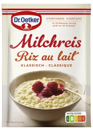 de Riz au lait classique Dr. Oetker