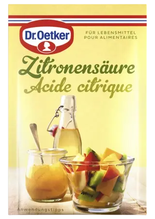 di Acido citrico Dr. Oetker