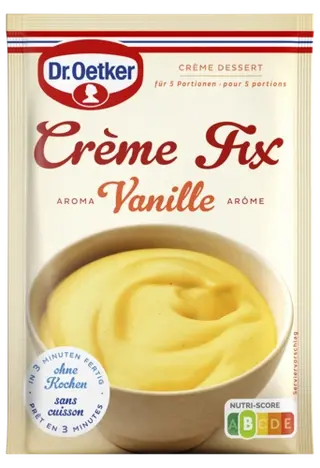 de Crème Fix Vanille Dr. Oetker