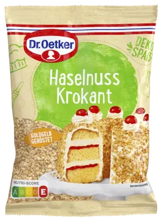 de nougatine de noisettes de Dr. Oetker