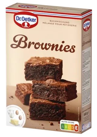 di Brownies Dr. Oetker