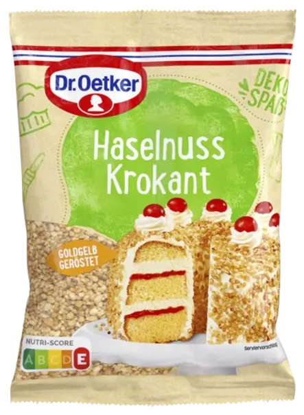 de nougatine de noisettes de Dr. Oetker