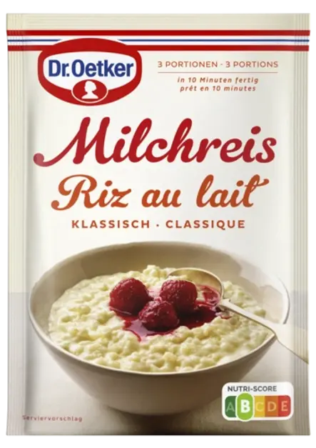 de Riz au lait classique Dr. Oetker