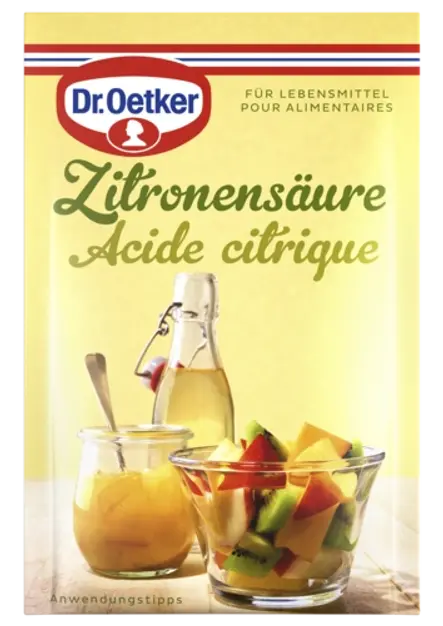 di Acido citrico Dr. Oetker