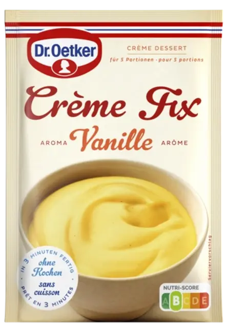 de Crème Fix Vanille Dr. Oetker