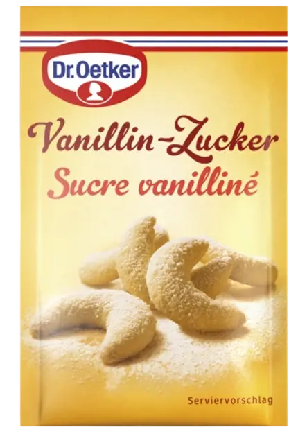 di Zucchero vanillinato Dr. Oetker
