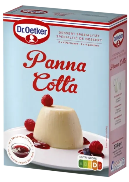 di Panna Cotta Dr. Oetker (corrisponde a 1 confezione)