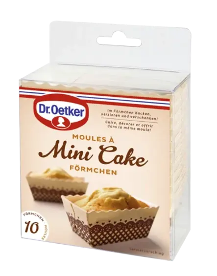 Dr. Oetker Mini Cake-Förmchen