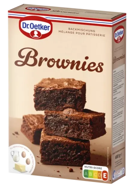 di Brownies Dr. Oetker
