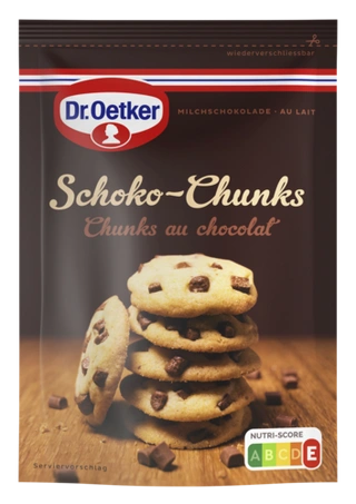 di Chunks al cioccolato al latte Dr. Oetker