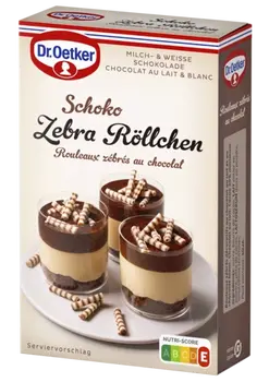 Dr. Oetker Rouleaux zébrés au chocolat