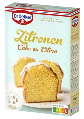 de Cake au Citron Dr. Oetker