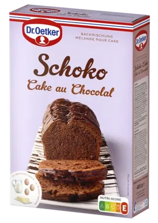 de Cake au Chocolat Dr. Oetker restes