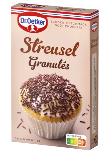 Dr. Oetker Streusel Schoko-Geschmack