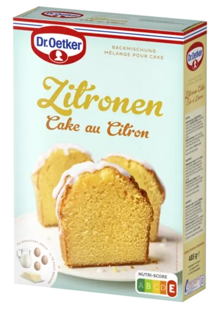 de Cake au Citron Dr. Oetker