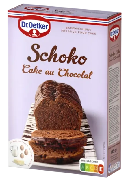de Cake au Chocolat Dr. Oetker restes