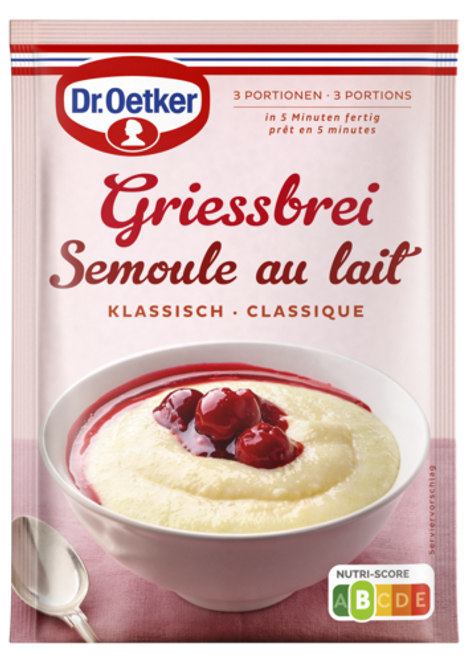Dr. Oetker Semolino al latte Classico