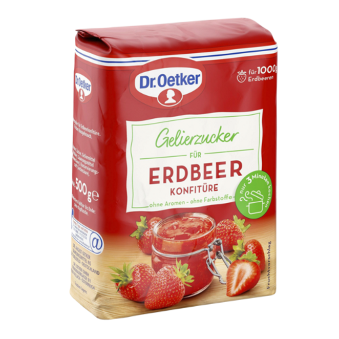 Dr. Oetker Zucchero gelificante per marmellata di fragole