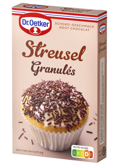 Dr. Oetker Granulés goût chocolat