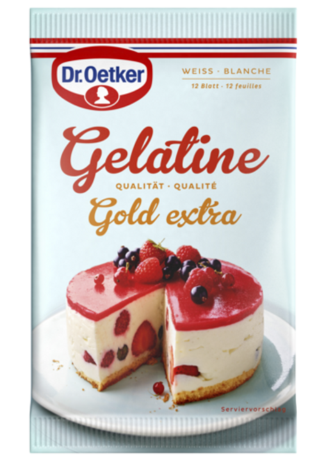 Dr. Oetker Gélatine en feuilles