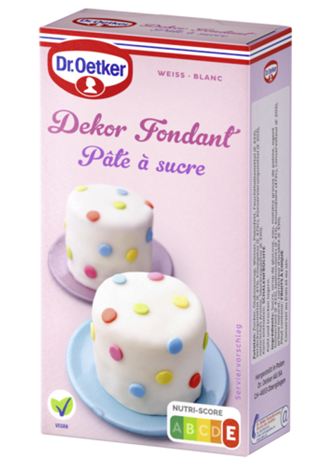 Dr. Oetker Dekor Fondant weiss