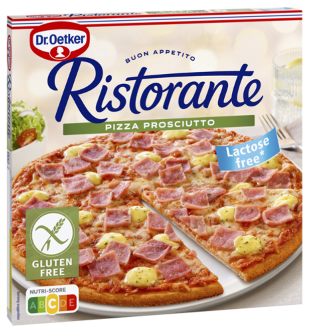 Dr. Oetker Ristorante Prosciutto senza glutine e senza lattosio