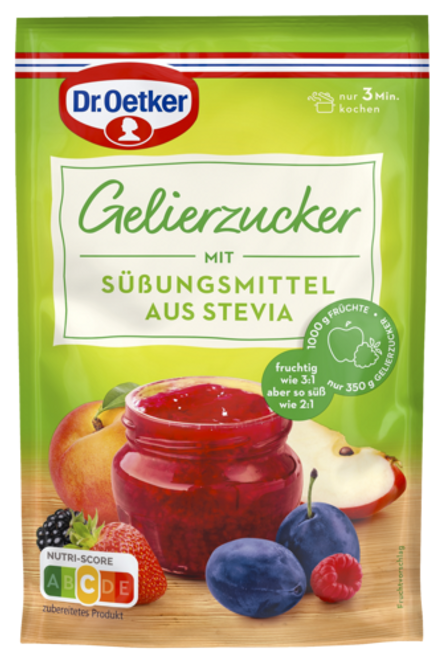 Dr. Oetker Zucchero gelificante con dolcificanti alla Stevia
