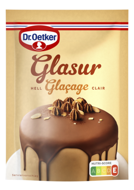 Dr. Oetker Kuchenglasur hell