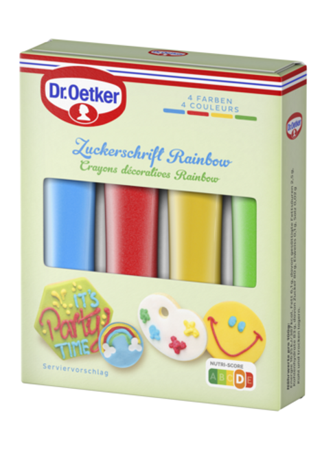 Dr. Oetker Crayons décoratives Rainbow