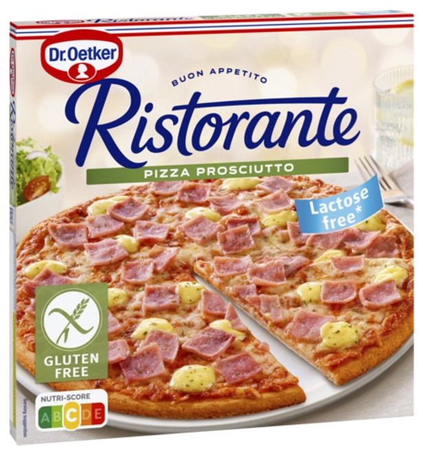 Dr. Oetker Ristorante Prosciutto senza glutine e senza lattosio