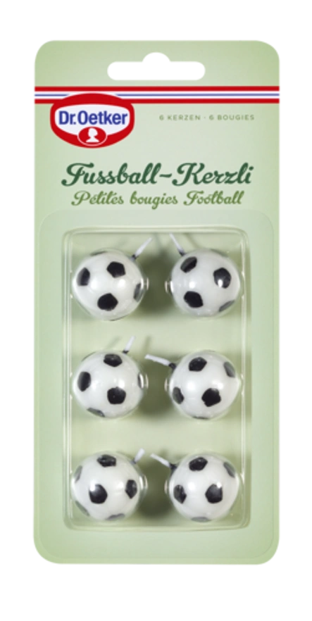 di Candeline Football Dr. Oetker